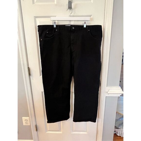 Saddlebred Big & Tall Black Relaxed Fit Jeans sz 48X30 - Picture 1 of 10